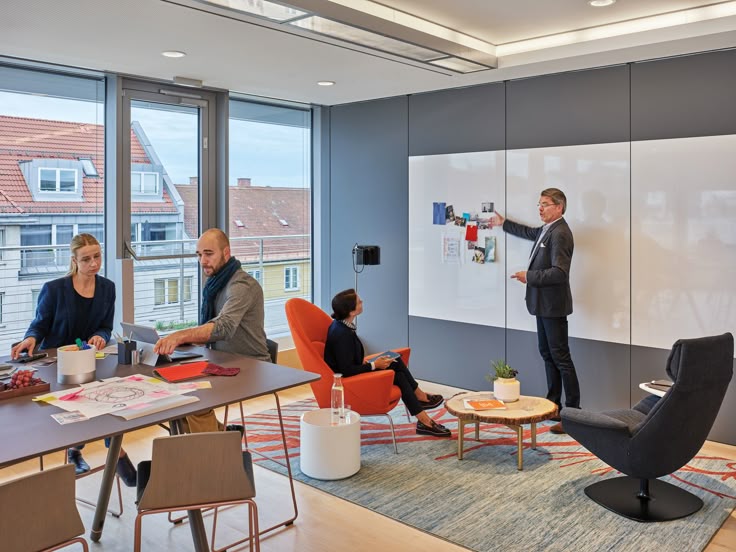 Students working together